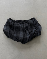 デイズ チェック スカート イン スモッグ ブラック