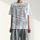 トロ レタリング ヴィンテージ ボクシーフィット ショートスリーブ Tシャツ