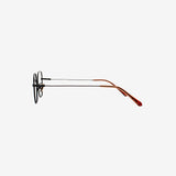 Knouun Square titanium glasses CODE. 103. C Black