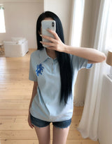 Harbor Embossed Denim Low Short Pants