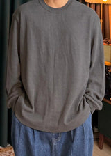 Pigment Solid Long-Sleeve 5COLOR