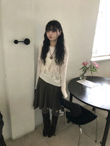 hoke パンチングニット