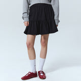 MINI FLARED SKIRT_CREAM