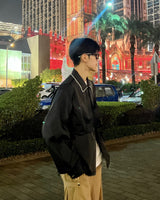Bruce piping collar jacket