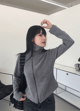 ダブル2WAYジップアップ (2color)