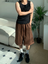 Point Rivet Bermuda Pants