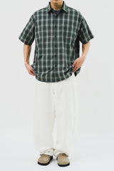 Beo Checked Half Shirt (2color)