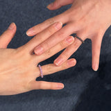 レターリング / [CCNMADE] LETTER RING 2 (NAVY)
