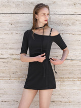 (SW-823)ELLA SET-UP HALF SLEEVE SWIM SUIT