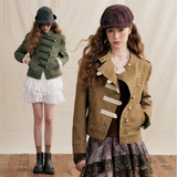 Soft Casual Belted Short Jacket