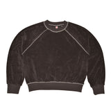 TERRY RAGLAN SWEATSHIRTS BROWN