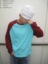 Raglan Contrast Long Sleeve T-Shirt (5 Colors)