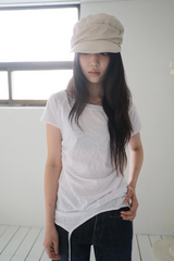 flap pocket capri denim