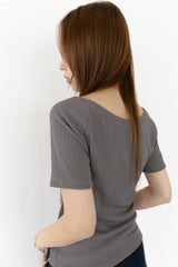 golgi raglan button top(5colors)