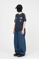 Pote Snap Denim Balloon Pants