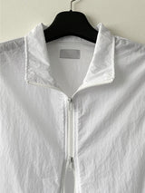 Light two way zip up vest