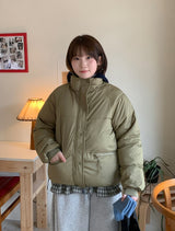 メゾンウェロンショートパディングジャンパー