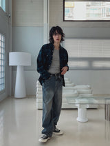 Bully western checked shirt