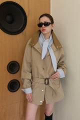 WIND HIGH-NECK JACKET_BEIGE