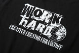 ヴィンテージ ワークハード Tシャツ  (Black)
