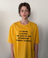 Glass t-shirt_mustard