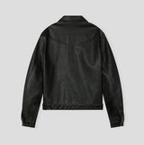 グラムレザーステッチジャケット