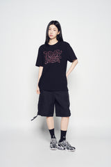 25SS ADLV PLANET SHORT SLEEVE T-SHIRT BLACK