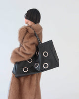 Maxi Raccoon Fake Fur Long Jacket Coat