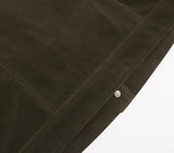Suede Rider Cropped Jacket