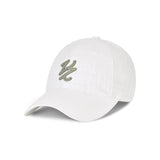 Flow VZ Leather Patch Ball Cap White