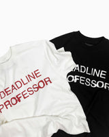 KMC "DEADLINE PROFESSOR" ボクシーフィットTシャツ