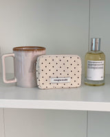 Dot card wallet - BEIGE