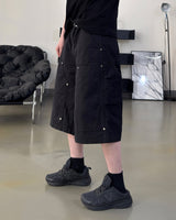 Carbon Double Knee Bermuda Pants