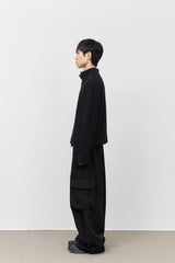 オブジェクトニットジップアップ