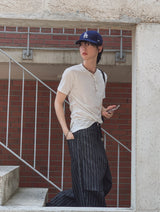 [LAN ARCHIVE] サイドシャーリング半袖Tシャツ