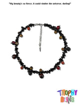 Natural Agate Ball Necklace-02
