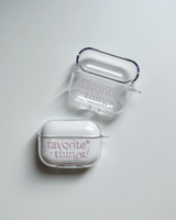 【MADE】 My favorite clear airpods case (airpods case only)
