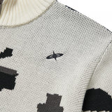 CAMOUFLAGE KNIT ZIP UP