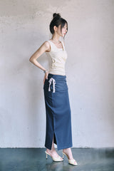 [MADE] Blanche Lace Long Skirt