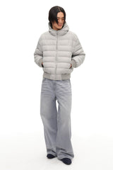 Relaxed Hooded Puffer Jacket