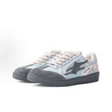 KILLWINNER Blue-gray ジャーマントレーニングシューズ,レトロ,スタイリッシュ,カジュアルシューズ,ユニセックススタイル