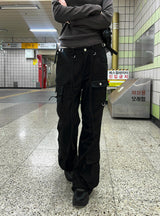 Strap Work Cargo Pants