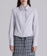 フラワーシャツ IN GREY
