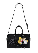 13DE MARZO Pilot Bear Travel Bag Smal Black