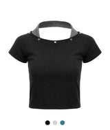 ネラホルターレイヤードTシャツ