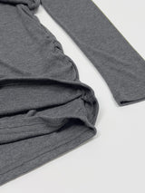 デマンシャーリングレイヤード長袖Tシャツ