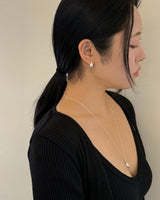 パフパフピアス (シルバー)