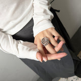 Sculpt Spiral Ring