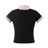 Rielle Layered Collar Tee
