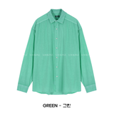 Stable Summer Ice Pigment Linen Shirt